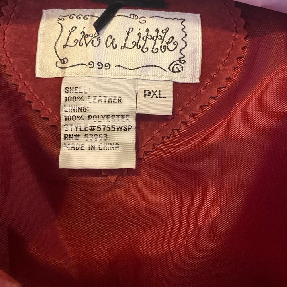 Red Suede Jacket - image 3